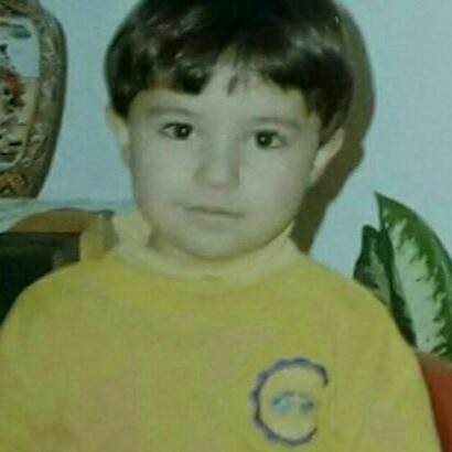 me as a kid